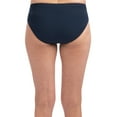 thumbnail image 2 of Dolfin Aquashape Women's Moderate Cut Brief Swimsuit Bottom in Navy, Size XX-Large, 2 of 2