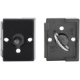 thumbnail image 3 of GFDYREE Manfrotto Quick Release Plate with 1/4" Screw Quick Setup Kit, Camera Mount Adapter, Save Working Time Compatible for Manfrotto 200PL-14, Suitable for Various Manfrotto Tripod Monopo, 3 of 7