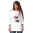 thumbnail image 5 of Grab Save Some Breast Cancer Women's Long Sleeve T Shirt Brisco Brands L, 5 of 6