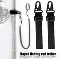 thumbnail image 2 of Visland Lanière de Canne à Pêche Réglable, Lanière Rétractable Robuste, Corde de Sécurité, Sangle de Attache, Ceinture de Kayak, Accessoires de Pêche, 2 of 8