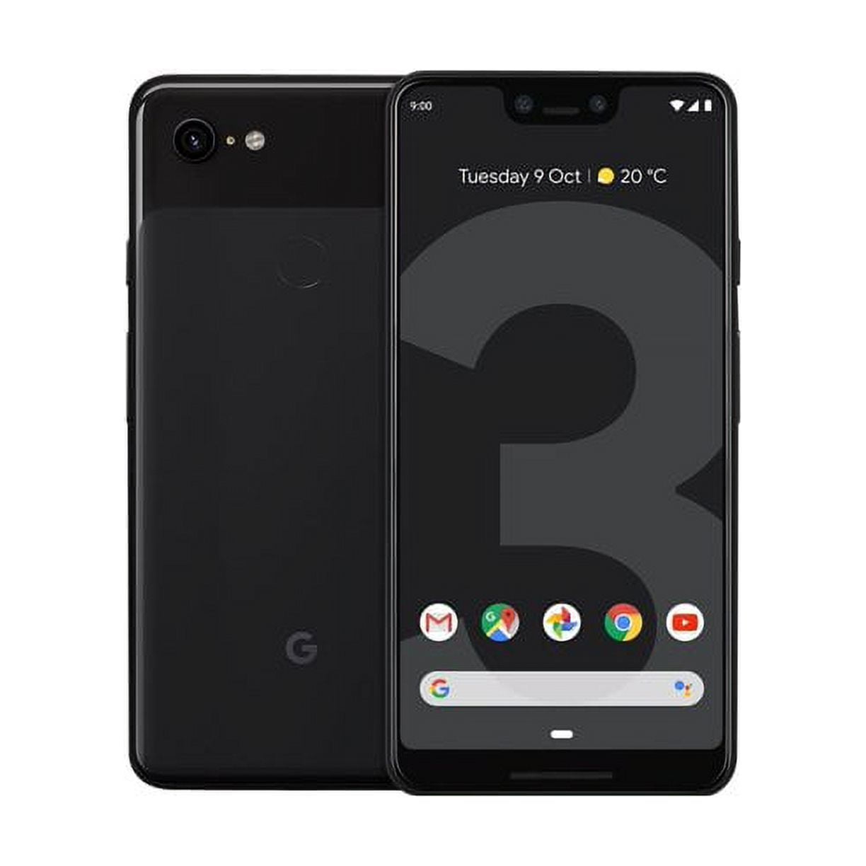ANDROID - Google pixel 3 XL 64GB ブラック Google Pixel 3 XL 64GB GSM CDMA Unlocked Verizon T-Mobile