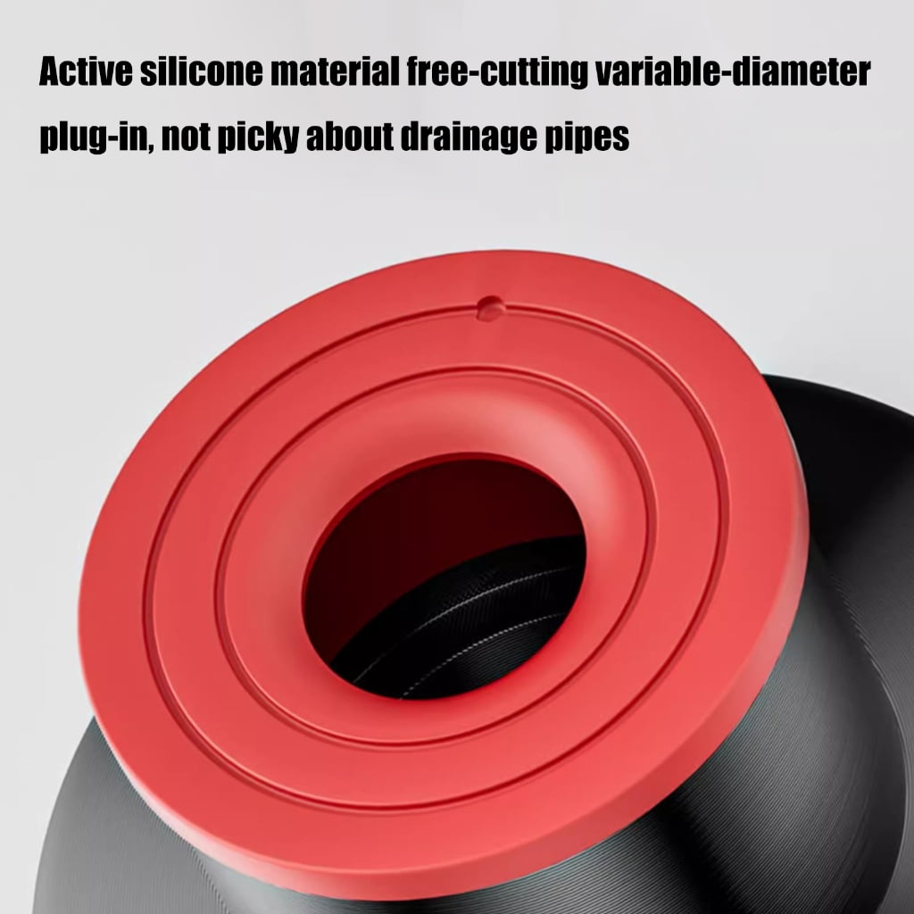 WINDLAND Sewer Pipe Seal Rings Sealing Cover Washer Drain Hose Seal Plug Easily Install