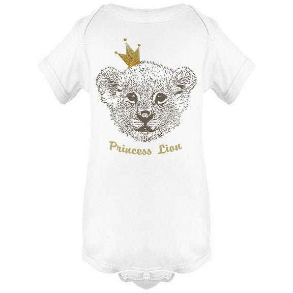 Princess Lion With Picture Bodysuit Infant -Image by Shutterstock, 24 Months
