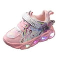 thumbnail image 1 of B91xZ Chaussures pour Filles, Espadrilles en Maille pour Tout-Petits, Rouge 7, 1 of 5