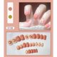 thumbnail image 1 of 2022 Tendencias 24pcs Uñas Falsas Conjunto Con Pegamento Postizas Extensión De Arte Fiesta DIY, 1 of 4
