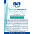 thumbnail image 4 of Dr. Fischer Eyelid Wipes for Blepharitis Dry Eyes,  Eye Cleaner. 6x30 wipes, 4 of 6