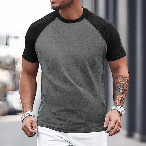 Men T Shirts Classics Herren Raglan Contrast Tee T Shirt for Stylish Comfort and Versatile Wear