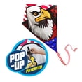 thumbnail image 2 of Wicked Kites Ready 2 Fly XXL Premium 3D Eagle Kite 53" Pop-Up Ripstop Fabric, 2 of 10