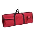 thumbnail image 4 of Electric Keyboard Piano Gig Bag with 2 Pockets for Tour Musician Red, 4 of 8