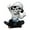 C, variant on Halloween Skeleton Figurines - Resin Skeleton Halloween Decorations Skateboarding Trendy Skull Decor for Office Desk Bookshelf Table Home Decor, Novelty Gifts