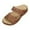 hwj# Brown253, variant on Sandals Women Summer Solid Color Hollow Double Strap Wedge Slide Sandal Open Toe Comfort Thick Insole Slip On Platform Mules Casual Outdoor Walking Summer Beach Shoes,Green,7.5