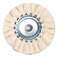thumbnail image 3 of 1pc 80mm 3inch Cotton Airway Buffing Wheel Cloth Open Bias Polishing Buffs Wheel, 3 of 5