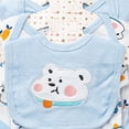 thumbnail image 5 of NKOOGH 9PCS Infant Girls Boys Outfits Long Sleeve Romper Vest Pants Hat Socks Sets for New Born Unisex, 5 of 5