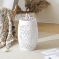 thumbnail image 6 of 12" Side Table - White Indoors Or Outdoors, 6 of 9
