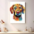 thumbnail image 2 of Sloughi Dog Canvas Wall Art Colorful Pets Graffiti Highland Canvas Oil Painting Canvas Print Street Art Modern Artwork Living Bedroom Bathroom Home Office Decor, 2 of 4