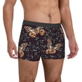 thumbnail image 4 of Salouo Butterfly1 Print Men's Boxer Briefs,Breathable Underwear Elastic Waistband Briefs for Men -Small, 4 of 8