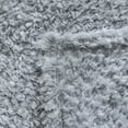 thumbnail image 7 of Mainstays Faux Shearling Blanket, Lt. Gray, King 102"X90", for Adult, 7 of 7