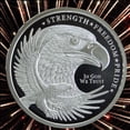 thumbnail image 1 of Moneda Conmemorativa Águila de Plata 1 Troy Oz .999 Plata Fina, 1 of 2