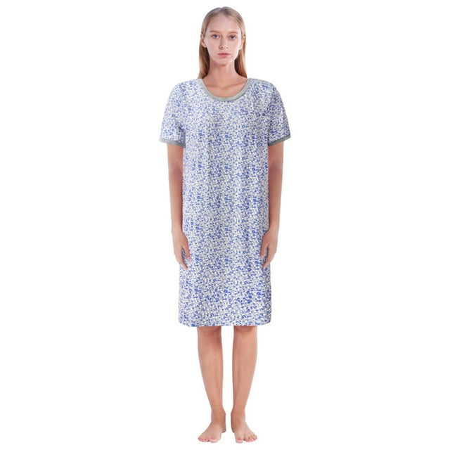 Baywell Nursing Gown 3 in 1 Delivery/Labor/Nursing Nightgown Women