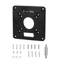 thumbnail image 1 of Multifunctional router workbench insert plate woodworking workbench aluminum woodworking router trimming machine model engraving machine, 1 of 8