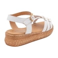 thumbnail image 3 of Sandalia Niña San Crispin Confort Casual blanco 21, 3 of 6