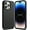 Black, variant on Ringke Silicone Case Compatible with iPhone 14 Pro Max 6.7-Inch, Soft Feel Silky Anti-Fingerprint Liquid Silicone Back Cover with Microgiber Lining - Deep Purple