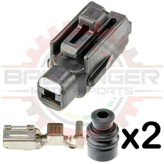 Ballenger Motorsports - 1-way TS187 Connector Plug Kit Compatible withToyota Starter Applications 90980-11400