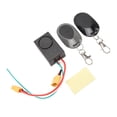 thumbnail image 1 of Alarma De Scooter Eléctrico, Antirrobo 115dB ABS Metal 500mAh Alto Volumen Fácil De Instalar Alarma De Bicicleta Eléctrica Con 2 Controles Remotos Para Uso Universal De 36-55V, 1 of 7