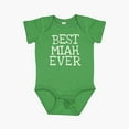 thumbnail image 2 of Luvly Best Miah Ever Funny Name Short Sleeve Baby One-Piece, New Born, Baby Shower Gift, New Parents Gift, 2 of 4