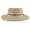 Light Beige, variant on Straw Sun Hat for Women - Beach Wide Brim UPF50+ Fashionable Summer Travel Hats with Letter M Decor