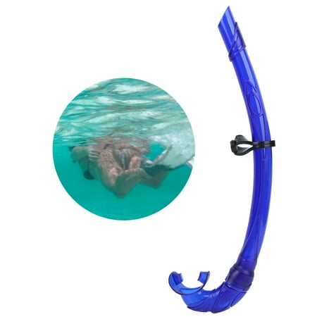 Fdit Free Diving Snorkeling Wet‑type Breathing Tube Rebreather Snorkel ...