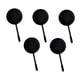 thumbnail image 2 of 5 portavelas de metal con forma de cuchara para velas, portátil, con asa negro, 2 of 8
