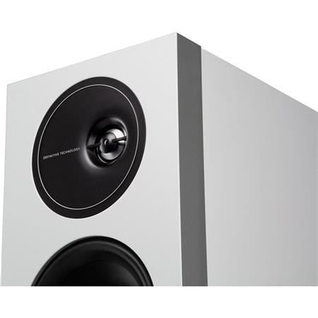Definitive Technology - Demand D15 3-Way Tower Speaker (Right-Channel) - Single, White, Dual 8” Passive Bass Radiators - Gloss White