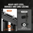 thumbnail image 3 of KFFKFF Slide Gate Set, 6” Roll Gate Accessory Kit with T-Bracket, Universally Adaptable Slide Gate Wheels, Robust Black Slide Gate Direction Roller for Slide Gates and Roll Doors, 3 of 9