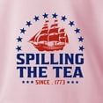 thumbnail image 6 of Wild Bobby Spilling The Tea Since 1773 Women Graphic Tee, 6 of 6