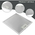 thumbnail image 4 of 2 Pack Stove Range Hood Vent Filter Replacement 12.01 x 10.51 Inch Metal Mesh Grease Screen, 4 of 6