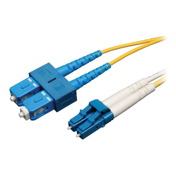 Tripp Lite series Duplex Singlemode 9/125 Fiber Patch Cable (LC/SC), 30 m