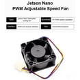 thumbnail image 2 of 2X para Nano Ventilador de Refrigeración 5 V, 4 Una Prueba de Marcha Atrás, Ajuste de Velocidad PWM, 2 of 6
