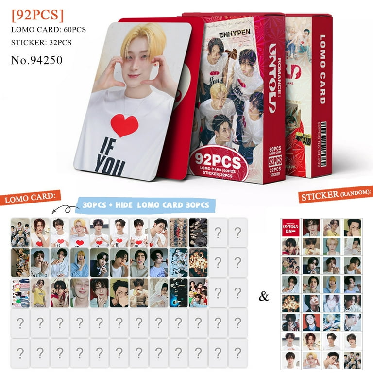 Brand name kaizukichin 92PCS ENHYPEN new album greeting