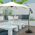thumbnail image 4 of Parasol Base Plastic Outdoor Patio Yard  Shape Fillable Umbrella Stand Holder, 4 of 8