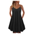 thumbnail image 1 of Fridja Womens and Casual Summer Multicolor Solid Color Beach Dress, 1 of 4