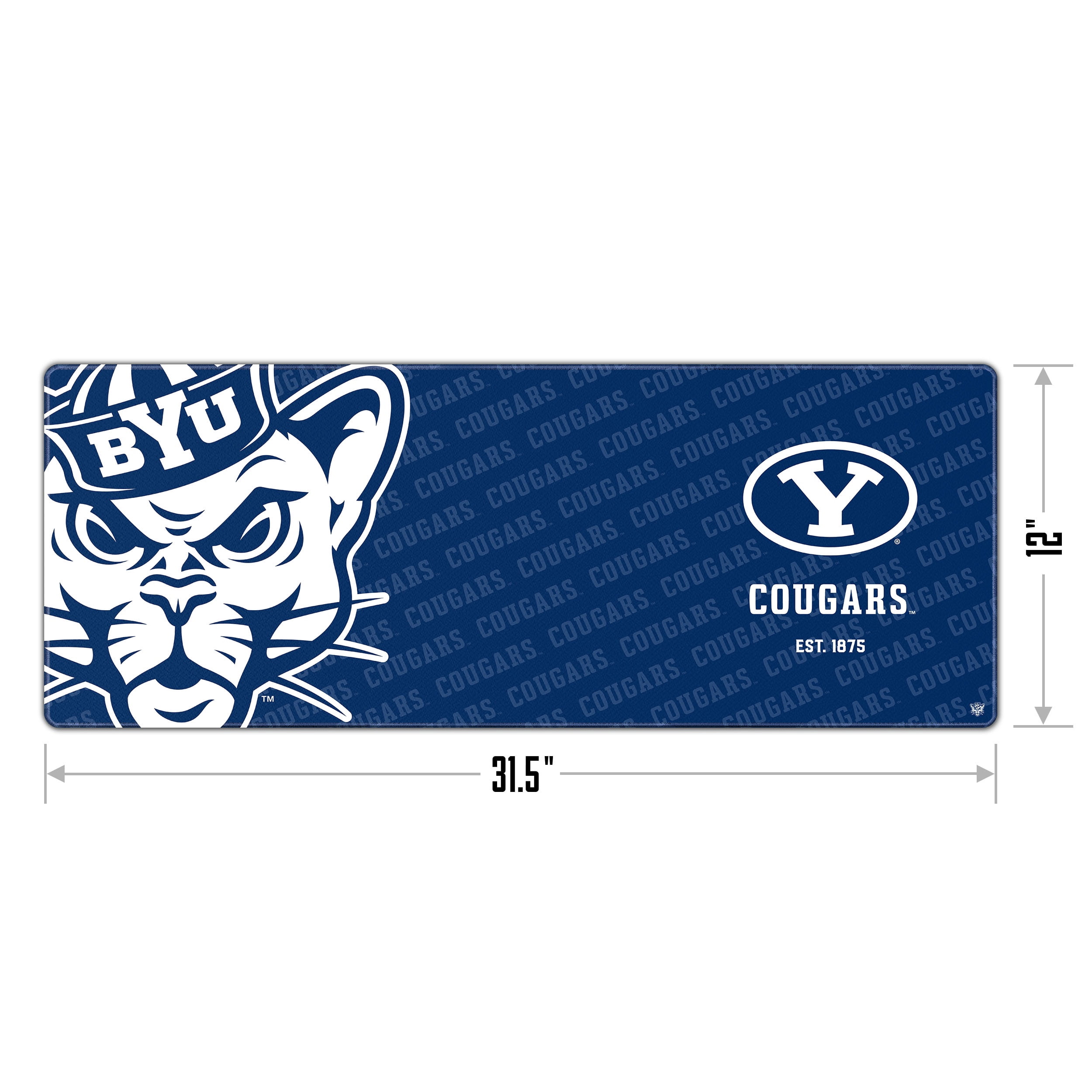 BYU Cougars Logo Series Desk Pad SMU