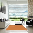 thumbnail image 7 of Ahgly Company Machine Washable Indoor Square Transitional Dark Orange Area Rugs, 3' Square, 7 of 7