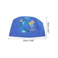 thumbnail image 4 of Unique Bargains 1 Pc Knitted PU Cartoon Dinosaur Swim Cap Blue, 4 of 6