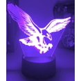 thumbnail image 4 of YSTIAN 3D Owl Eagle Night Light Table Desk Optical Illusion Lamps 7 Color Changing Lights LED Table Lamp Xmas Home Love Birthday Children Kids Decor Toy Gift, 4 of 5