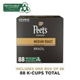thumbnail image 4 of Peet's Coffee, Medium Roast Keurig K-Cup Pods, 100% Arabica Coffee - Single Origin Brazil 88 Count (4 Boxes of 22 Pods), 4 of 4