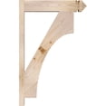 thumbnail image 3 of Ekena Millwork 5.50"W x 22"D x 34"H Westlake Smooth Arts and Crafts Outlooker, Douglas Fir, 3 of 4