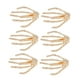 thumbnail image 5 of Pinzas para el cabello BuyWeek con forma de mano de esqueleto, 5 of 14