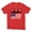 Red, variant on Trump 2024 With USA Vintage Flag T-Shirt Vote For Trump Printed Unisex T-Shirt