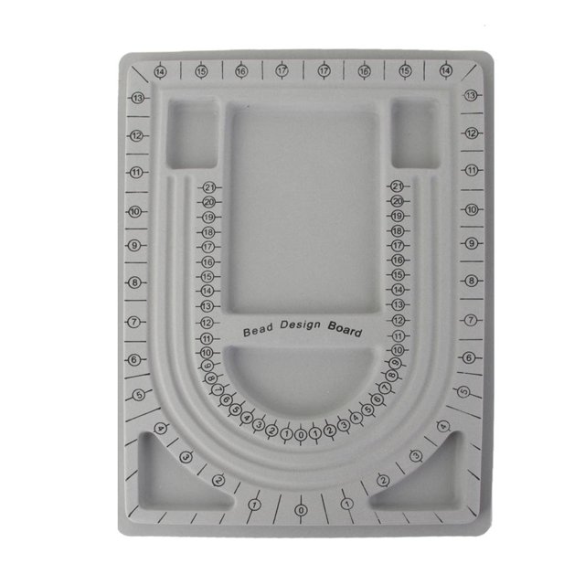 Collar Herramienta de medición de bricolaje Zulema diseño de placa de disco gris joyería